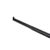 Everbilt 72 In 120 In Adjust Closet Rod Matte Black EH WSTHDUS 533