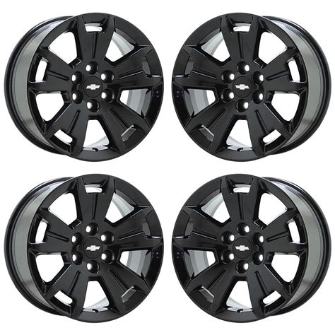 17" Chevrolet Colorado Z71 GMC Canyon Black Wheels Rims Factory OEM Se – The Wheel Exchange