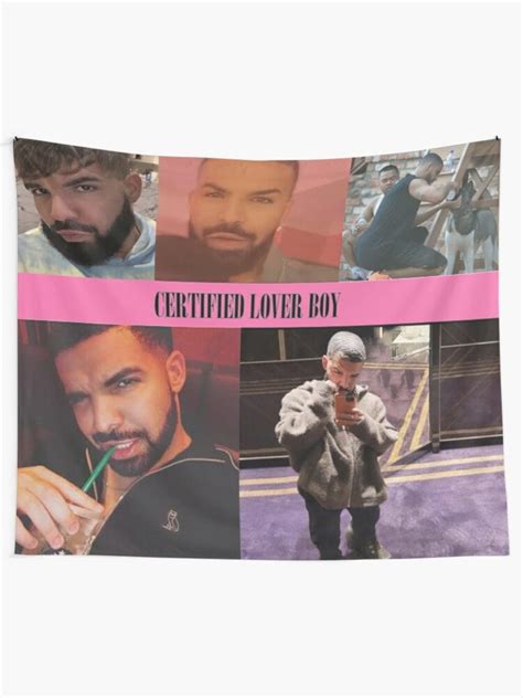 Drake Collage Wall Tapestry Drake Wall Tapestries Wall Etsy