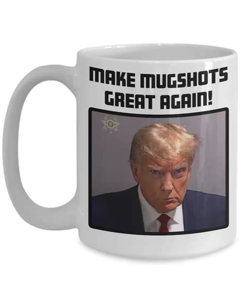 Trumps Mugshot Has Been Released And Tons Of Merch Is Already Available