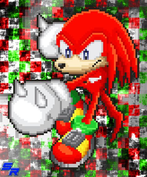 Knuckles Pixelart — Weasyl