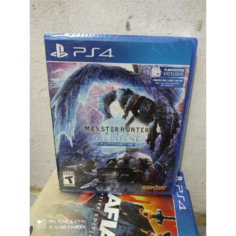 Jual PS4 MONSTER HUNTER WORLD ICEBORNE MASTER EDITION | Shopee Indonesia