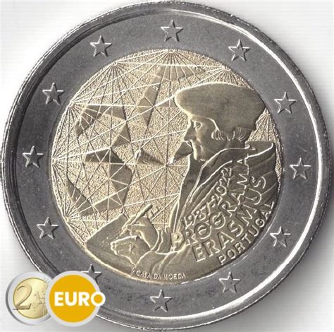 2 Euro Portugal 2022 Erasmus UNC 2eurocommemorative Ie