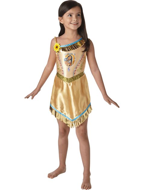 Girls Fairytale Pocahontas Costume Smiffys