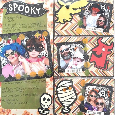 Halloween Scrapbook Layouts To Inspire Your October Daily Album