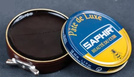 Паста для Обуви Saphir Pate De Luxe, Цвет Тёмно-коричневый, 50 Мл ...