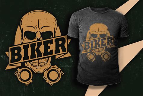 Biker Bike Lover T Shirt Design Graphic By Teexe · Creative Fabrica