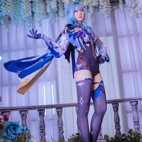 Genshin Impact Eula Cosplay Costume CCosplay