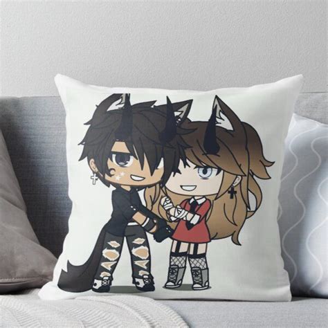 "Gacha life merch" Pillow for Sale by itsjustshaye | Throw pillows, One piece comic, Silly pictures