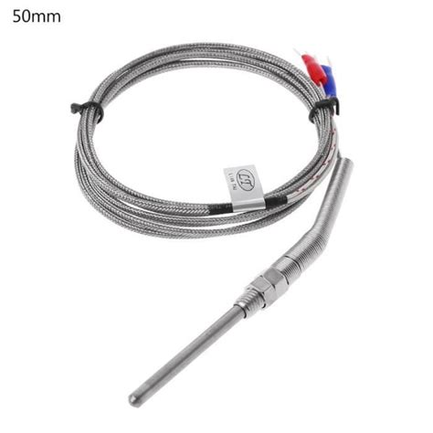 Mm Sonde De Thermocouple De Type K M En Acier Inoxydable