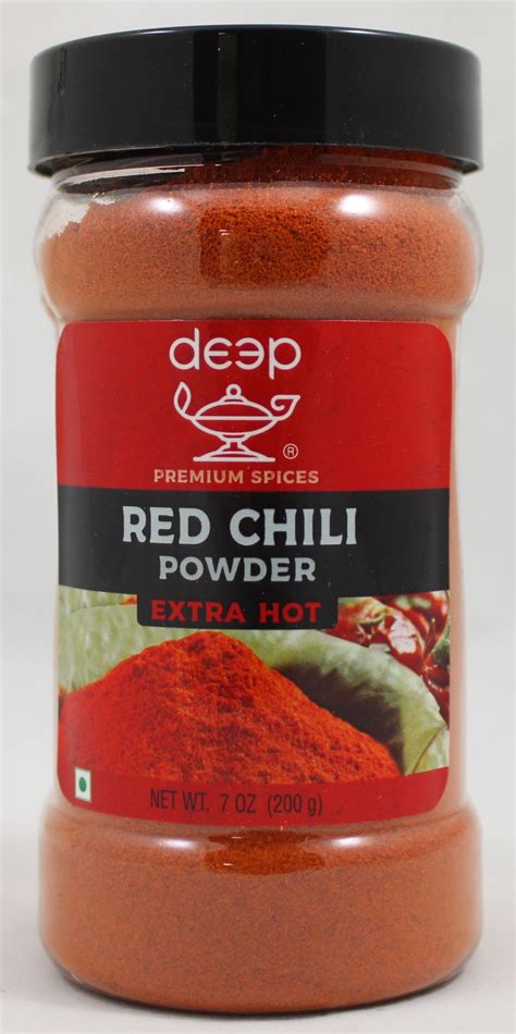Deep Red Chilli Powder Extra Hot Oz JAR Walmart