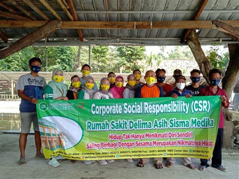 Kegiatan CSR Pembagian Bantuan Sembako RS Delima Asih