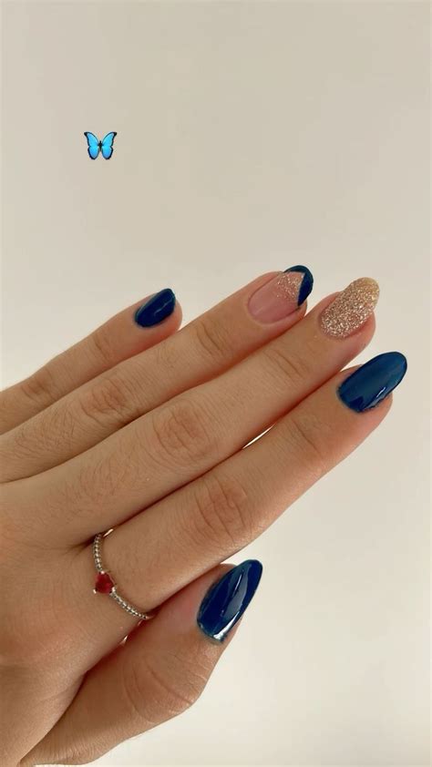 Pin by may ୭ৎ on Pins criados por você in 2024 Stylish nails Blue