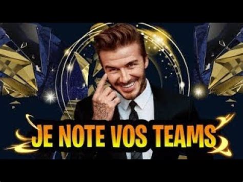 FIFA MOBILE 22 SPECIAL JE NOTE VOS EQUIPES LIVE YouTube