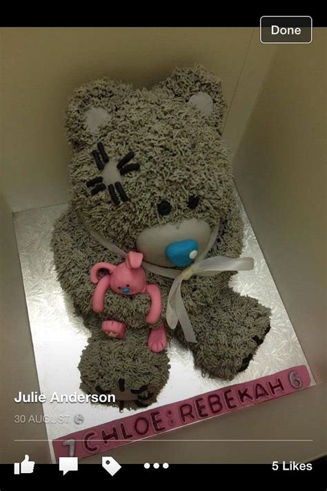 Me 2 You Tatty A Teddy Cake Decorated Cake By Julie CakesDecor