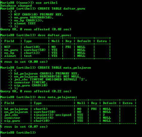 Cara Menampilkan Data Dari Tabel Mysql Menggunakan Query Select