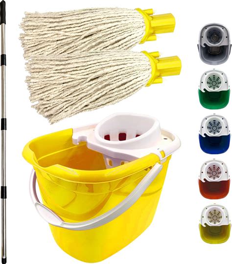 Leifheit Classic Mop And Bucket Set Mop And Wringer Set Extra