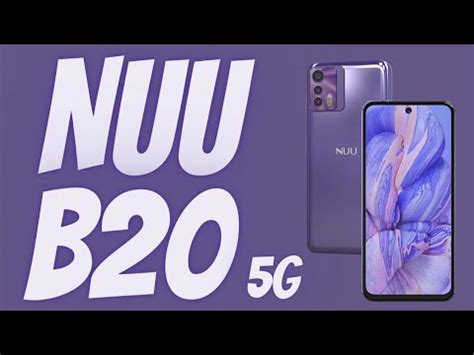 Nuu B G Is Time For Nuu Smartphone Budget Phone Youtube