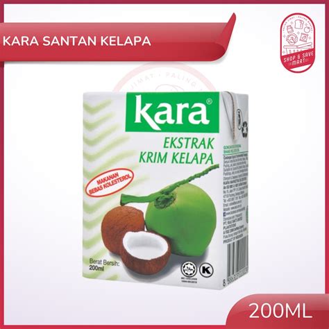 Kara Ekstrak Krim Kelapa Santan Kelapa Ml Santan Kara Coconut