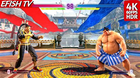 Jamie Vs E Honda Lv 8 Cpu Street Fighter 6 Ps5 4k 60fps Youtube