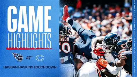 Hassan Haskins Soars Over Bears' D for 1-Yard TD | Game Highlights