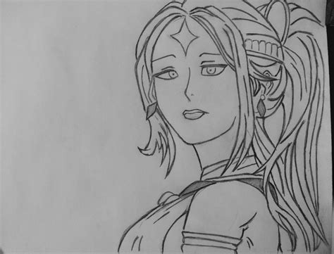 Durga Face Study Sketch : r/ShuumatsuNoValkyrie