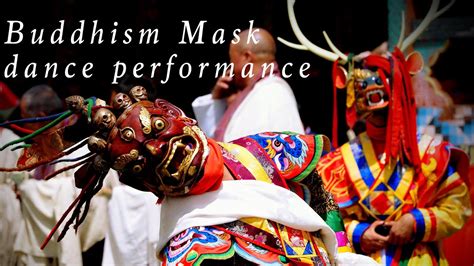 Bhutanese Monks Mask Dance Performance👹 Bhutan Buddhism Youtube