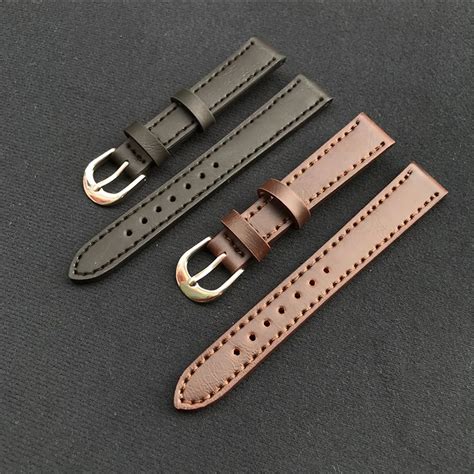 Watch Band Genuine Leather Straps Watchbands 14mm 16mm Watch