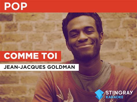 Prime Video Comme Toi La Fa On De Jean Jacques Goldman