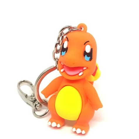 Chaveiro Action Figure Charmander Pok Mon Anime Geek Nostalgia