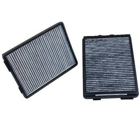 Pair Of Cabin Air Filter For Bmw 525i 528i 530i 540i M5 Charcoal