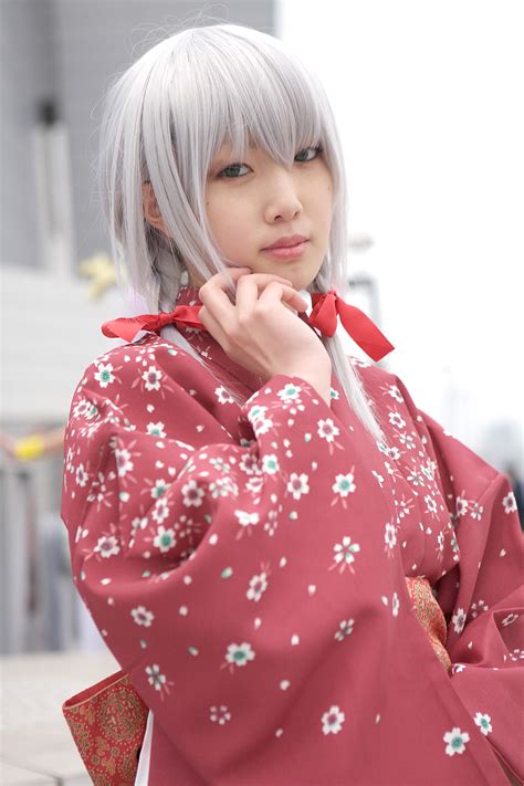 The Big Imageboard Tbib Braid Cosplay Highres Japanese Clothes Kimono Nobara Photo Ren