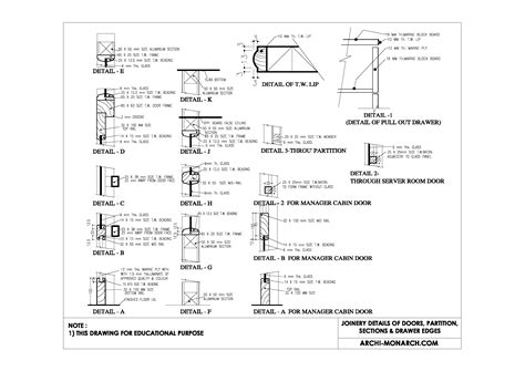 Joinery Detail One Archi Monarch