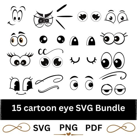 Cartoon Eyes Svg, Cartoon Comic, Eyes Svg, Googly Eyes Svg, Emoji Svg ...