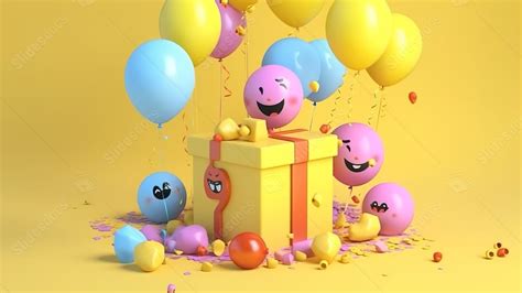 Happy Happy Faces Balloons Hd Wallpaper For Hd Pc Mobile Powerpoint Background For Free Download ...