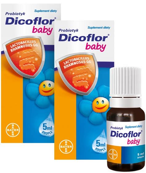 Dicoflor Baby Probiotyk Krople Dla Dzieci 2 X 5 Ml 13702578926 Allegro Pl