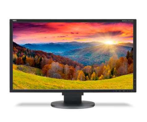 Nec Ea Wmi Bk Widescreen Led Backlit Desktop Monitor W Ips Panel