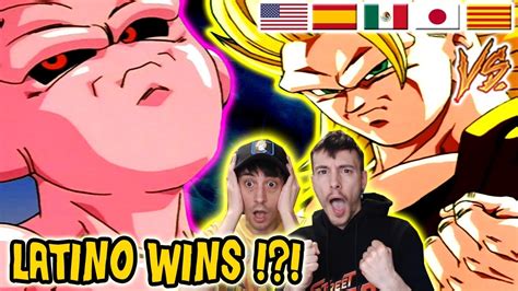 Españoles REACCIONAN a Dragon Ball DOBLAJE LATINO GOKU SE TRANSFORMA