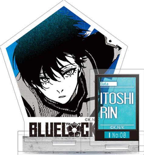 CDJapan Blue Lock Acryl Stand Rin Itoshi Collectible