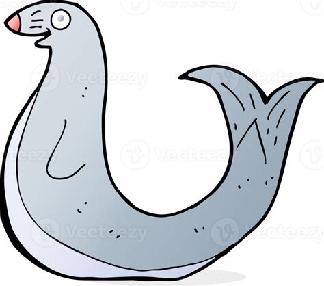 Cartoon Happy Seal 44989851 Png