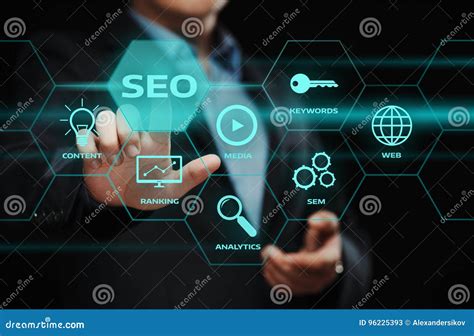 Seo Sem Search Engine Optimization Marketing Ranking Traffic Website