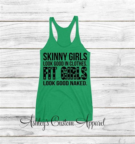 Skinny Girls Look Good In Clothes FIT Girls Look Good Naked Etsy