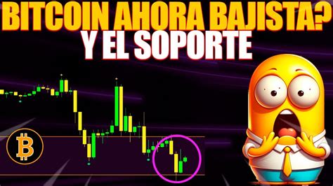 BITCOIN AHORA BAJISTA PRONOSTICO BITCOIN HOY ESPAÑOL YouTube