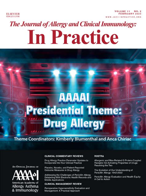 Table Of Contents Page The Journal Of Allergy And Clinical Immunology