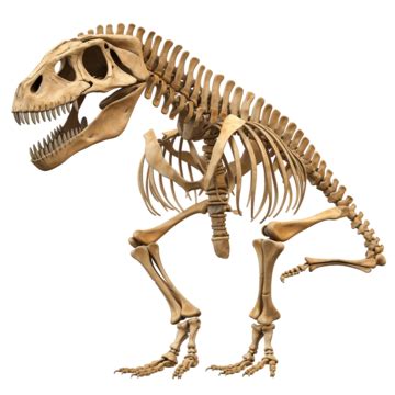 Dinosaur Skeleton, Dinosaur, Skeleton, Cartoon PNG Transparent Image and Clipart for Free Download