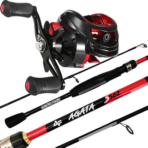 Carretilha 19 Rolamentos Vara Fibra Carbono Pesca Kit 15Kg Shopee Brasil