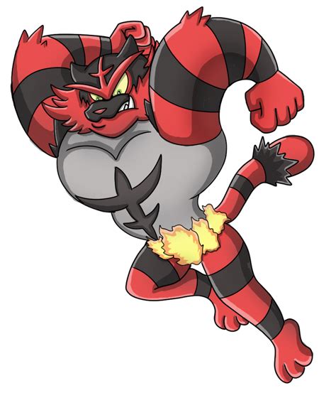 Incineroar Slams Into Smash by shinragod on DeviantArt