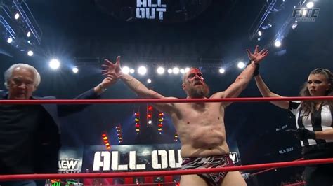 Aew All Out Bryan Danielson Defeats Ricky Starks In A Strap