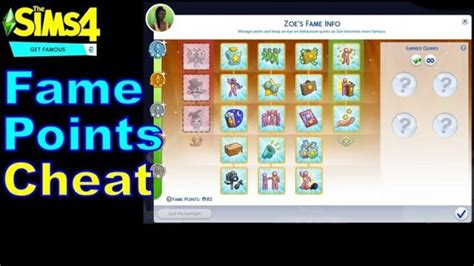 Sims 4 Fame Points And Get Famous Cheats Updated 2024