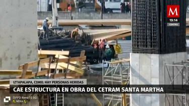 Estructura Colapsa En Cetram Santa Martha Dejando 6 Heridos Grupo Milenio